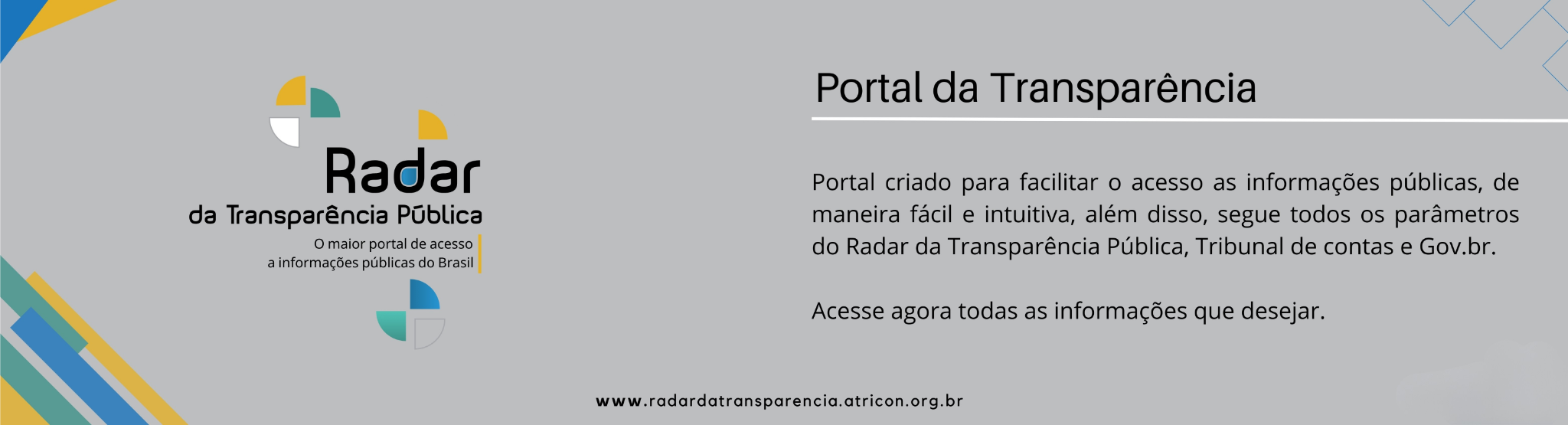 Imagem do ícone do Radar da Transparência Pública